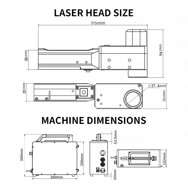 Backpack Portable Type Handhel - Industrial Laser Cleaning Machine Price 评论和价格