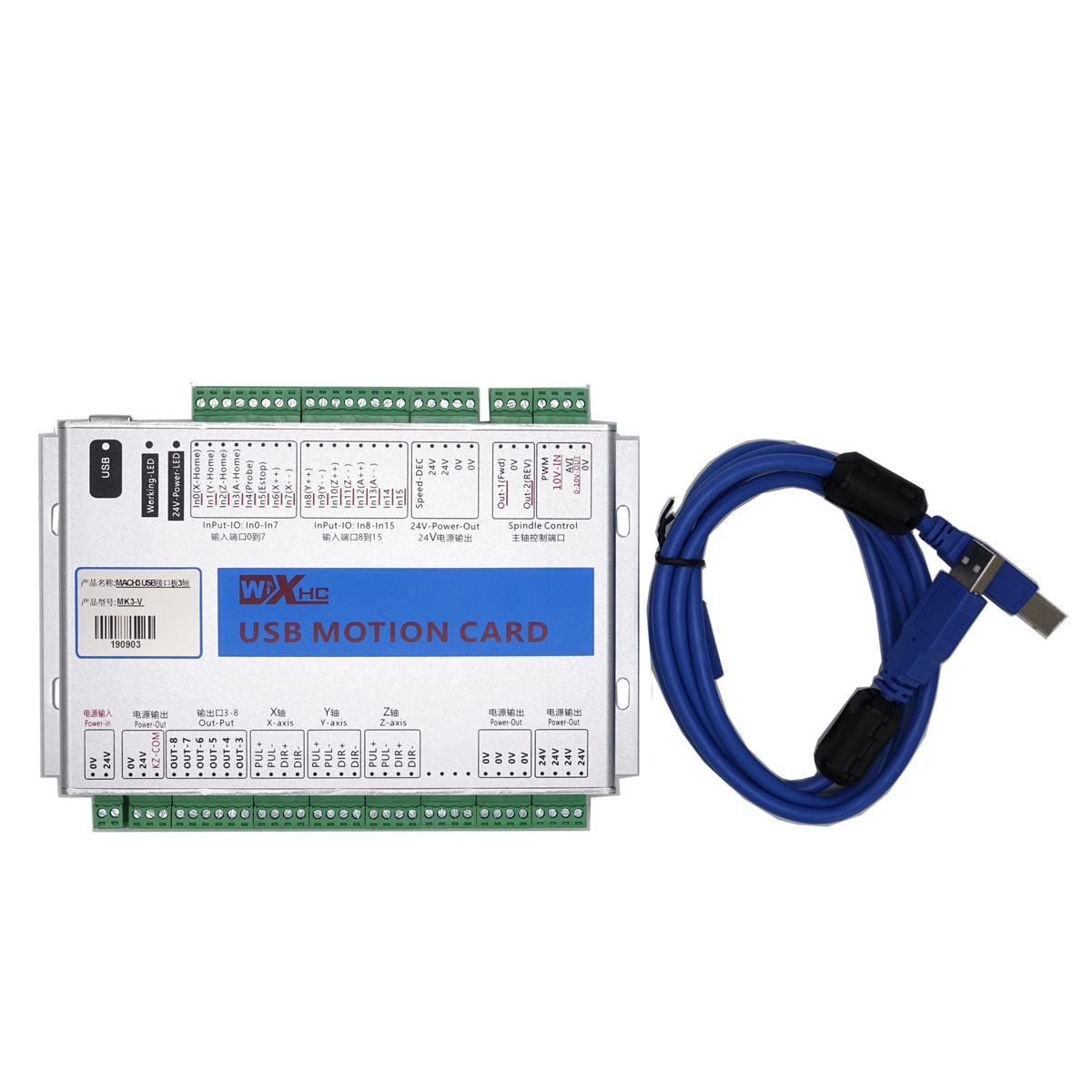 XHC Mach3 MKX-V 3 4 6 axis USB - Breakout Board Mach3 评论和价格