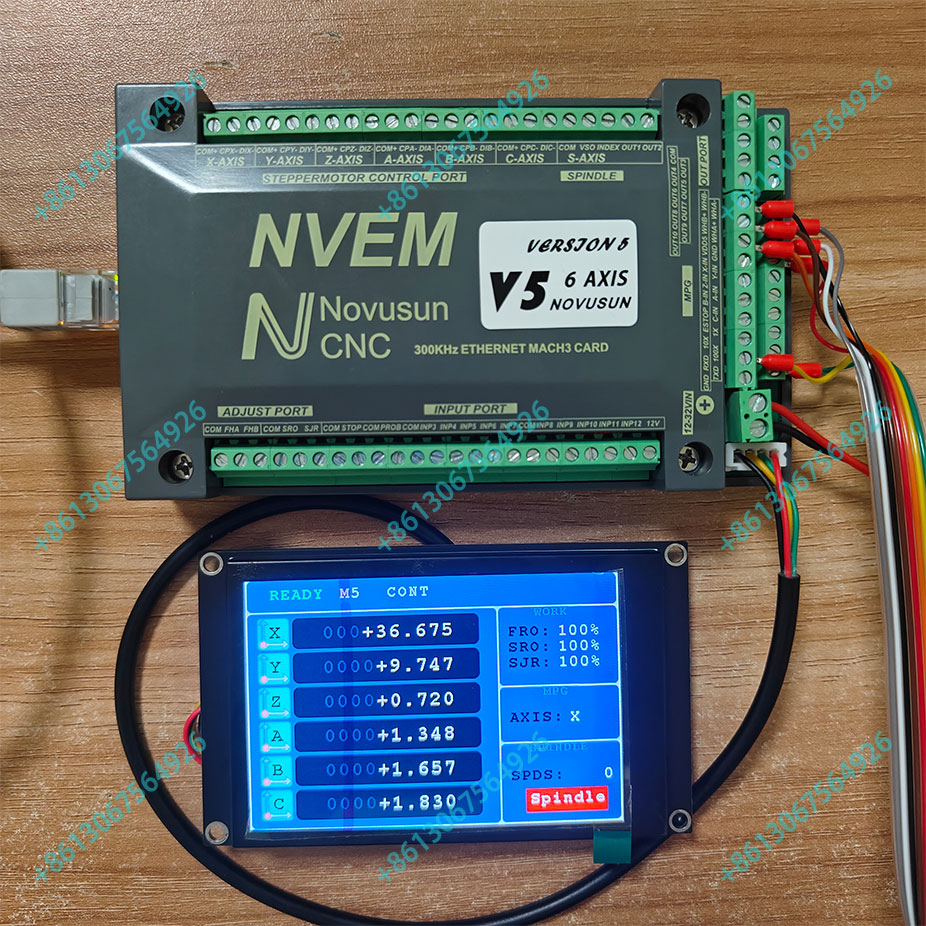 Nvem Cnc Motion Controller 300 - Breakout Board Mach3 评论和价格