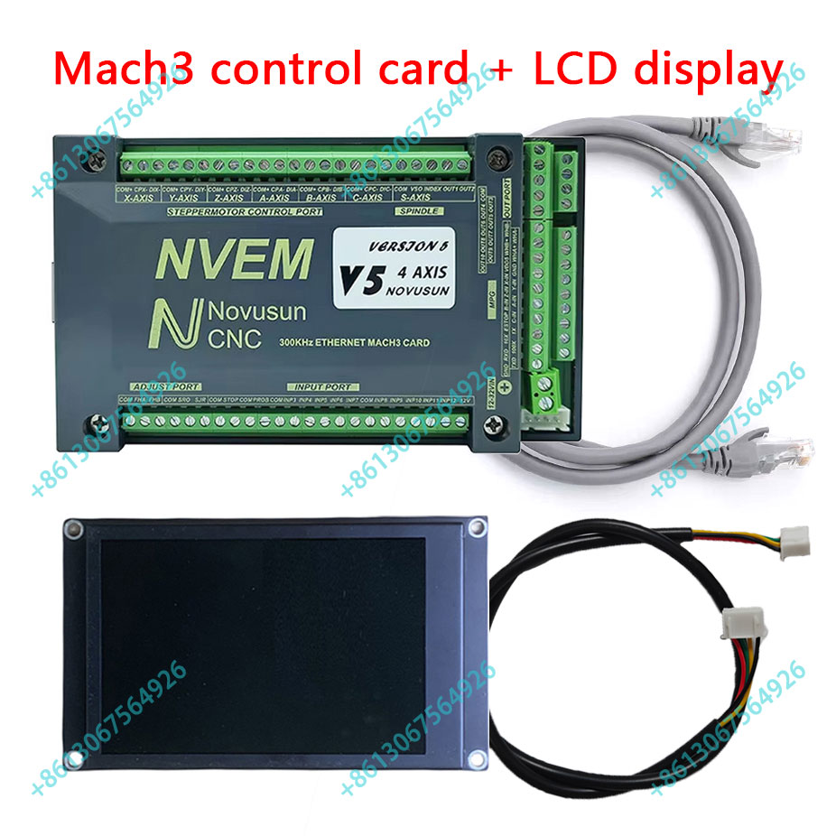 Nvem Cnc Motion Controller 300 - Breakout Board Mach3 评论和价格