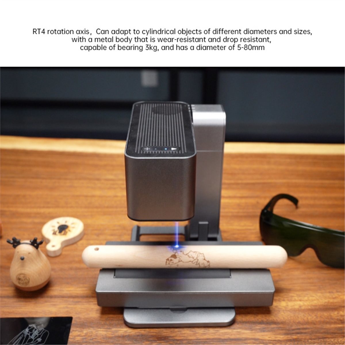 R4 Rotary for MR.CARVE C1 5W L - Rotary Axis Laser Engraver 评论和价格