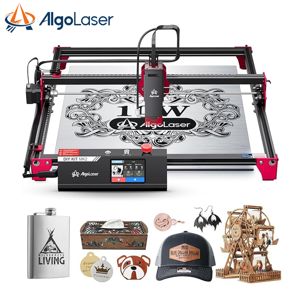 AlgoLaser Laser Engraving Mach - Rotary Axis Laser Engraver 评论和价格