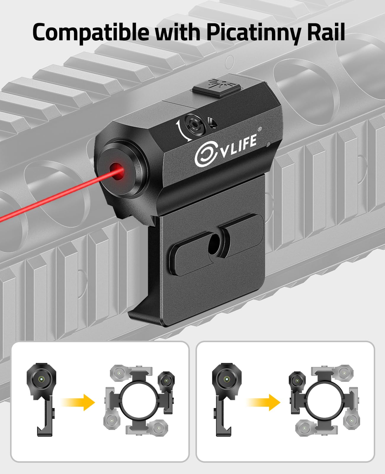 CVLIFE Rifle Red/Green Laser B - Industrial Laser Gun 评论和价格