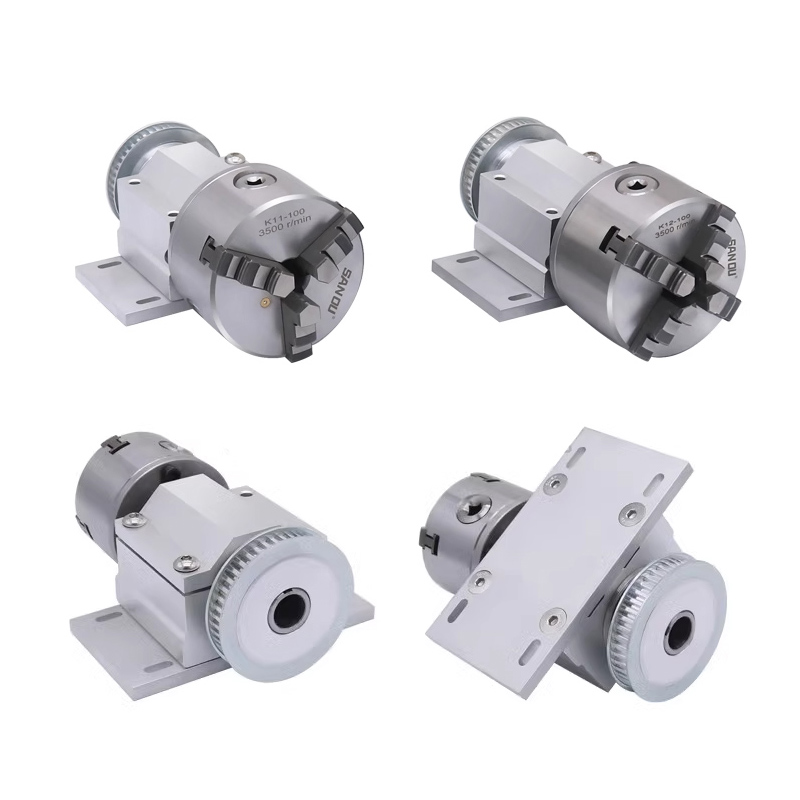 3 Jaw Chuck 100mm 80mm 4 Jaw C - Rotary Axis Laser Engraver 评论和价格