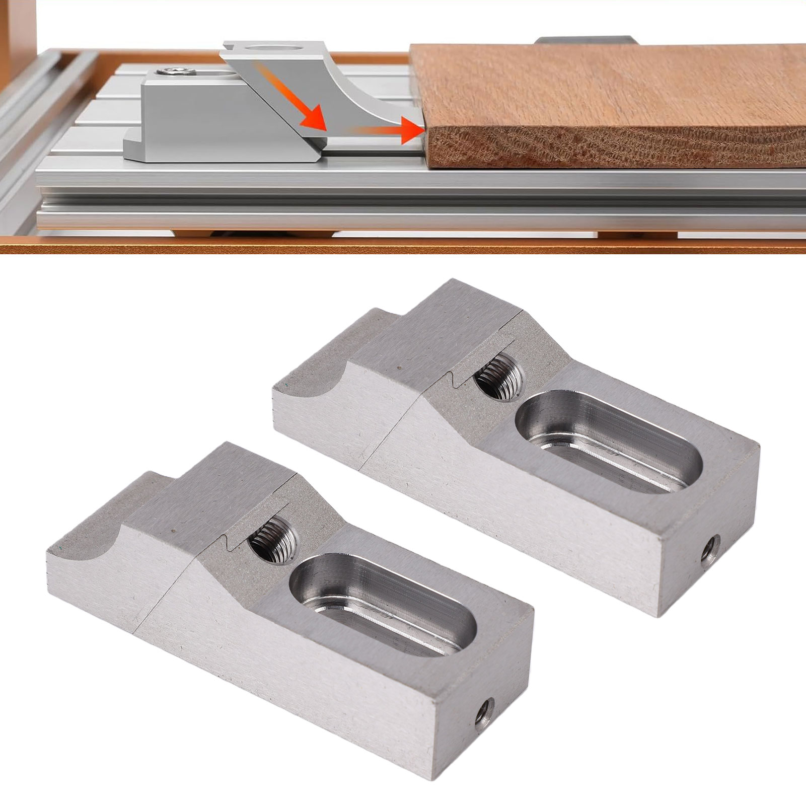 2PCS Side Clamp Vise S136H Mol - Cnc Milling Machine 评论和价格