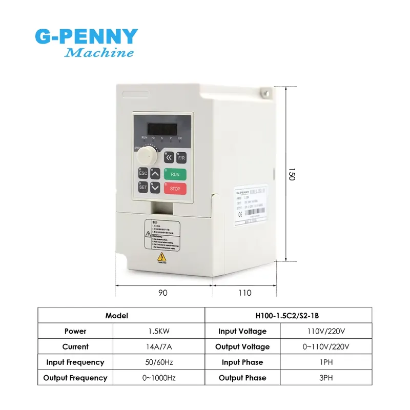Customization G-PENNY 110v/220 - Cnc Milling Machine 评论和价格
