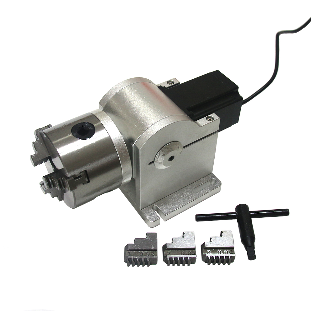 3 Claws Rotary Axis 80mm Chuck - Rotary Axis Laser Engraver 评论和价格